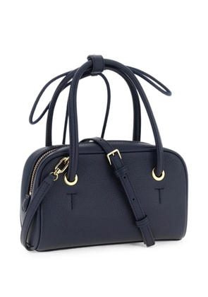 Furla small Poppy leather tote bag - Blue