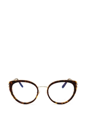 Chopard Eyewear cat-eye-frame glasses - Gold