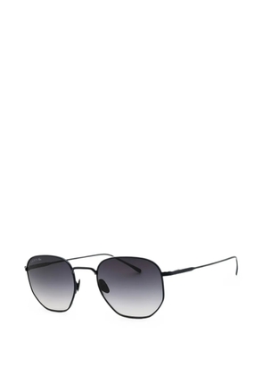 Lacoste geometric-frame sunglasses - Blue