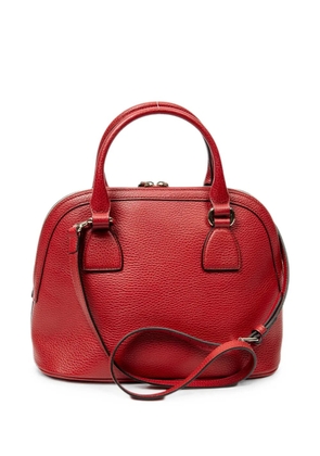 Gucci Pre-Owned small GG Charm Dome tote bag - Red