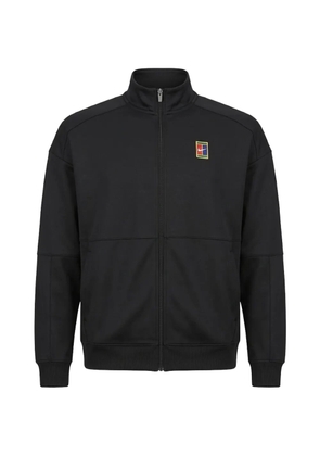 Nike logo-patch performance track jacket - Black