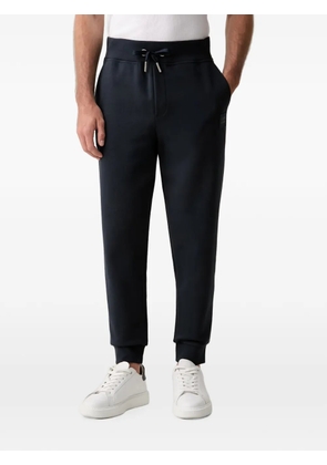Joop! logo-patch drawstring track pants - Blue