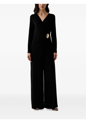 Joseph Ribkoff wrap-front jumpsuit - Black