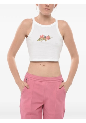 Givenchy graphic-print cropped top - Pink