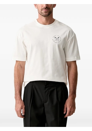Joop! logo-print T-shirt - Neutrals