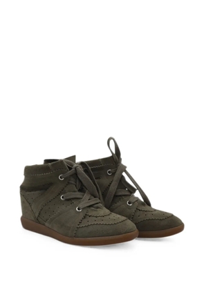 Isabel Marant Vintage Bobby wedge sneakers - Green