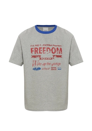 MARANT Hiroe graphic-print T-shirt - Grey