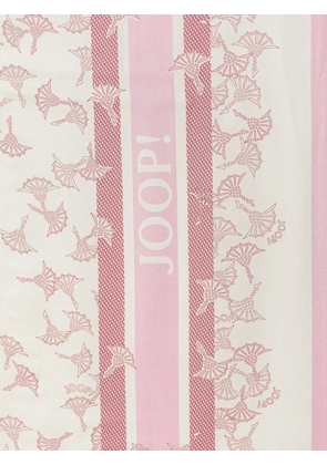 Joop! floral-print silk scarf - Neutrals