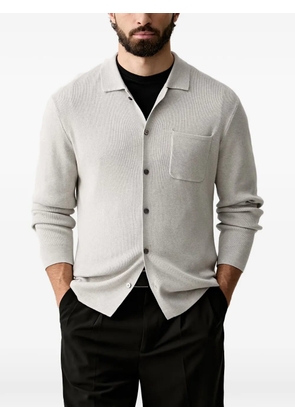 Joop! chest-pocket cardigan - Grey