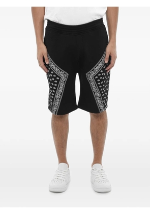 Neil Barrett Modernist paisley-print shorts - Black