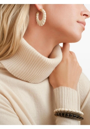 Gas Bijoux Cyclade acetate earrings - Gold