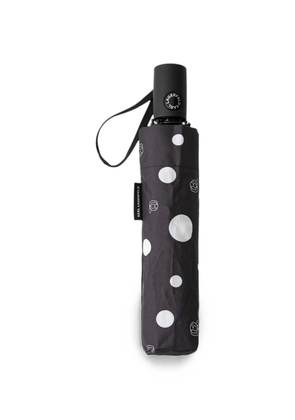Karl Lagerfeld polka-dot automatic umbrella - Black