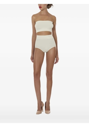 Wolford seamless bandeau crop top - White