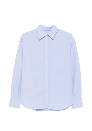 Closed chest-pocket button-down shirt - Blue