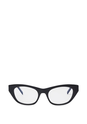 Saint Laurent cat-eye frame glasses - Black