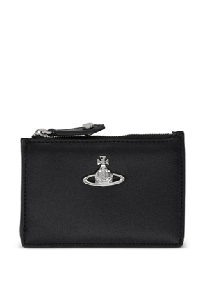 Vivienne Westwood Orb plaque cardholder - Black