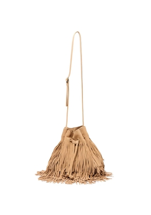 Simkhai Marena fringe-trimmed cross body bag - Neutrals