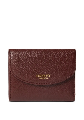 Osprey small Core leather wallet - Brown