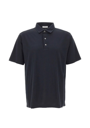 DIKTAT cotton polo shirt - Blue