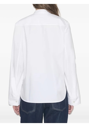 Tory Burch bow-detail long-sleeve shirt - White