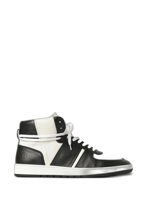 Collegium Destroyer leather sneakers - Black