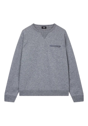 TOMBOY zip-pocket sweatshirt - Grey