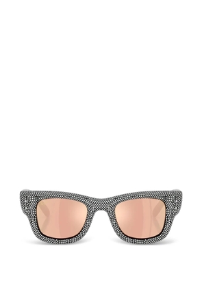 Ray-Ban Wayfarer Puffer crystal-embellished sunglasses - Grey