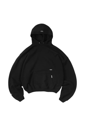 Represent Micro Owners Club logo-print hoodie - Black