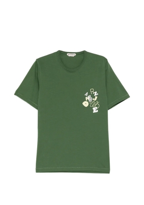JW Anderson scattered letters T-shirt - Green