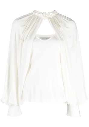 Palmer//Harding Reborn jersey blouse - White