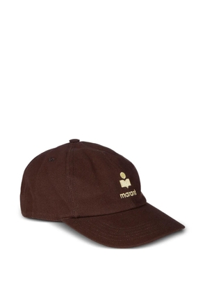 ISABEL MARANT TOMAS logo-embroidered baseball cap - Brown