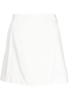 Palmer//Harding Unite cotton skort - White