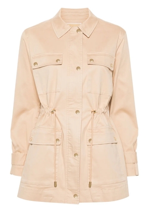Michael Michael Kors twill military coat - Neutrals