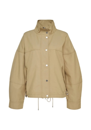 3.1 Phillip Lim panelled high-neck jacket - Neutrals