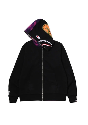 A BATHING APE® Shark camouflage hoodie - Black