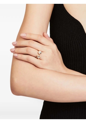 Jimmy Choo JC Star Pearl ring - Gold