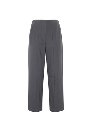 Erika Cavallini wide-leg trousers - Grey