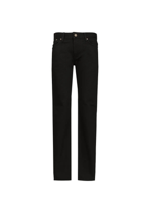 Emporio Armani straight-leg five-pocket jeans - Black