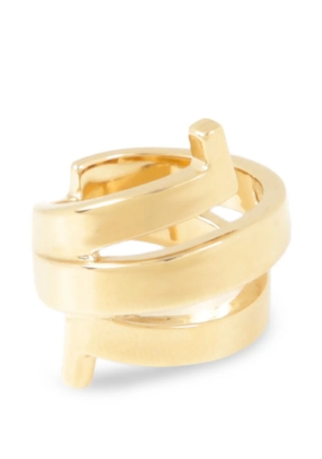 Ferragamo spiral-design ring - Gold