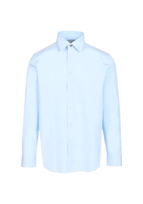 Paul Smith Artist Stripe cuffs shirt - Blue