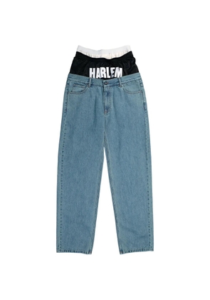 AWGE Harlem layered jeans - Blue