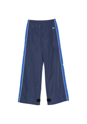 Balenciaga logo-detail track pants - Blue