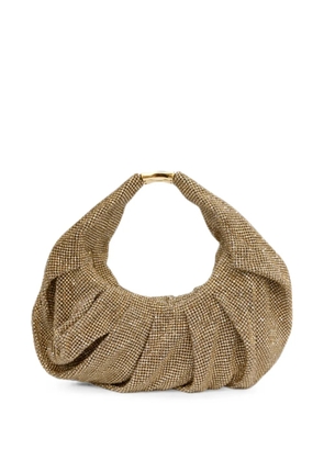 Benedetta Bruzziches Yennifer crystal-embellished shoulder bag - Gold