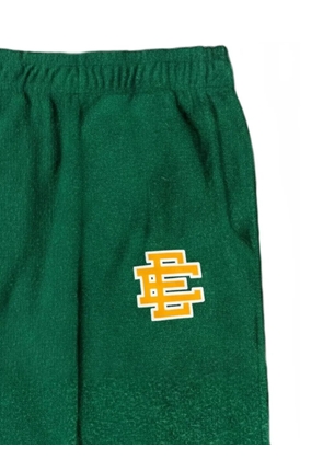 ERIC EMANUEL bouclé track pants - Green