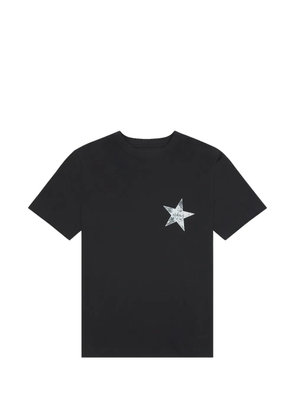 Purple Brand Star Wordmark T-shirt - Black