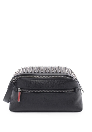 Christian Louboutin Pre-Owned 2020s Funky spiked wash bag - Black