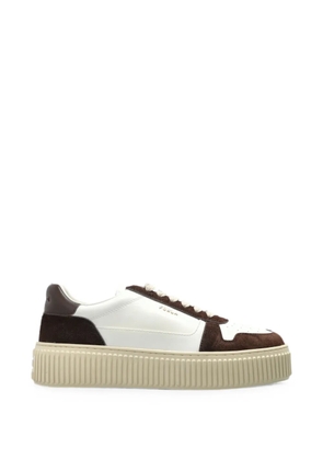 Furla Sky logo-detail sneakers - White