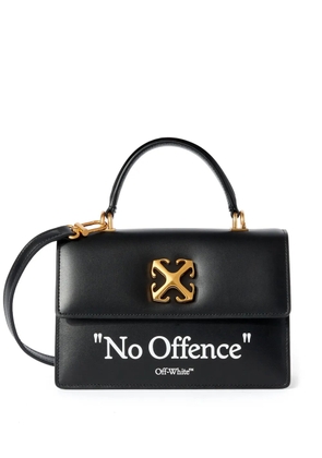 Off-White Jitney 1.4 leather tote bag - Black