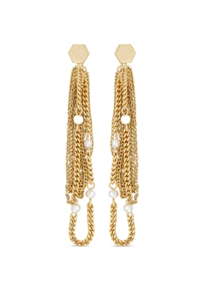 AllSaints chain-link earrings - Gold