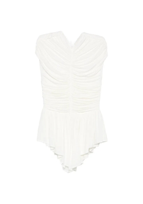 TOVE Gabor ruched blouse - Neutrals